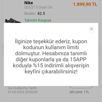 FLO Dan Yanıltıcı İndirim Bildirimi