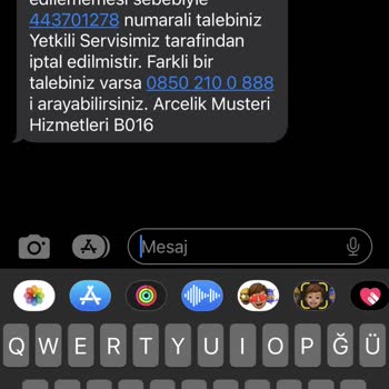 Arçelik Yedek Parça Temin Edilmemesi