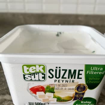 Teksüt Markası Süzme Peynir Küflü Çıktı
