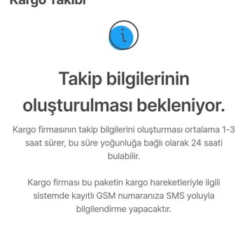Hepsiburada Sipariş Kargo Gecikmesi
