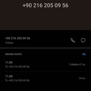 0216 205 09 56 Taahhüdümün Bitmesi Sonrası Fatura Ödeme Tehdidi