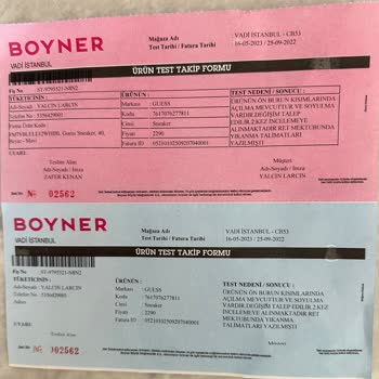 Guess Marka Ayakkabı Aldım Bin Pişman Oldum.