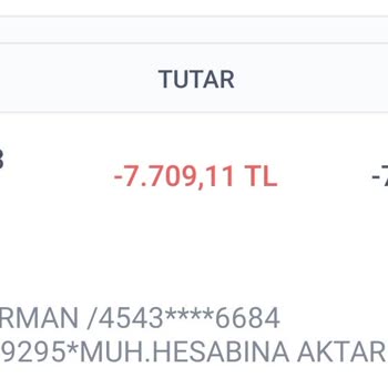 Khh Virman İş Bankası Habersiz Para Çekimi