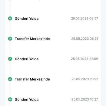Trendyol Ekspres Yoldaki Kargoyu Keyfi İade Girmiş.