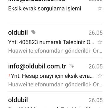 Oldu Bil İşlem Bürosunun Veyahut Şirketinin Duyarsızlığı