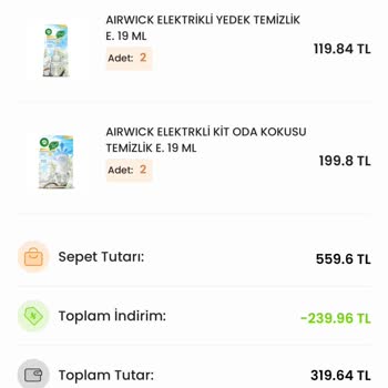 Air Wick Tüketiciyi Yanıltan Yazı Hk.