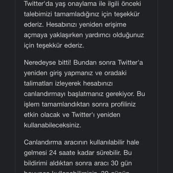 Twitter Hesap Canlandırma Aracı