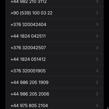 Vodafone Bahis Sitelerinden Gelen Mesajlar