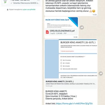 Survey Araştırma Anket İş Başvurularında Kişisel Bilgilerin Alınması/ Kullanılması