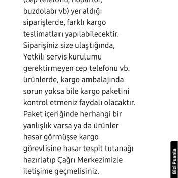 Samsung 2295510324811629 Sipariş Numaralı Buzdolabı Teslimatı