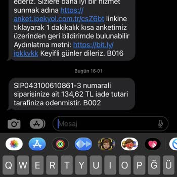 İpekyol Ayıplı Ürün İadesinin Kargo Ücretinin Müşteriye Ödenmemesi