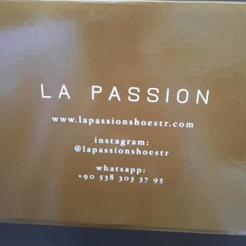 LA PASSION Vizyonsuz La Passion Ayakkabı!