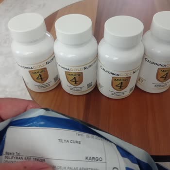 Immune 4 California Gold Nutrition Bitkisel Haplar