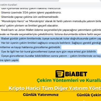 Biabet Bahis Şirketi Hakkında