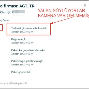 Amazon Firması Ürün Gönderimi Ve Satışında Mağdur Etmesi