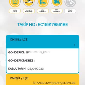 PTT Kargo Başakşehir Kargo Dağıtım Merkezi