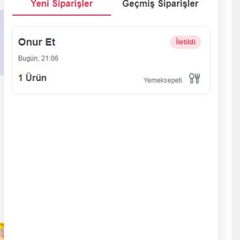 Onur Et Kasap & Izgara Siparişim Gelmedi Ve Hala Gelmiyor