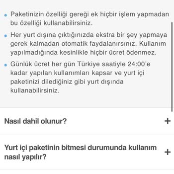 Turkcell "Tarifen Yurt Dışında Geçerli Avantaj" Tarifesi Yalan...