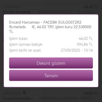 Facebook Ads İzinsiz Para Çekti