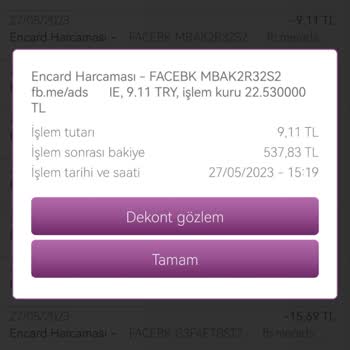 Facebook Ads İzinsiz Para Çekti