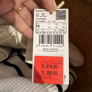 Etiketteki Fiyattan Farklı Satmak Mango