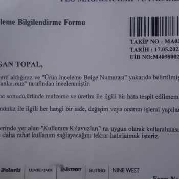FLO'dan Aldığım Ayakkabının İadesi Ve Değişimi