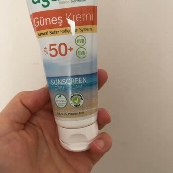 Agarta Bitkisel Kozmetik Agarta Bitkisel Güneş Kremi Topaklanıyor Ve Kullanması Zorlaşıyor