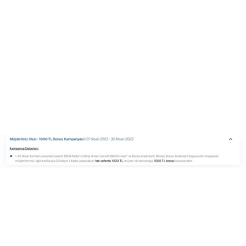Garanti BBVA 1000 TL Bonus Hala Yatmadı