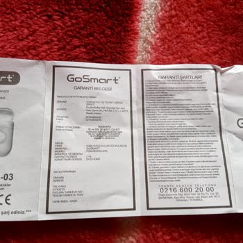 A101 Deki Gosmart Kablosuz Kulaklık 2 Hafta Geçmeden Bozuldu