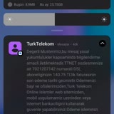 Türk Telekom Kullanılmayan Ayın Faturası