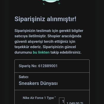 Moonsneakerstr 21 Mayıs Tarihinde Verilen Ürün Kargoya Çıkmadı?!