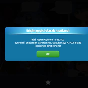 Avatar Life Avataria Geçici Yasak