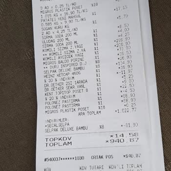 Migros Çiçekçi Üsküdar Şubesi Sıkıntılı!