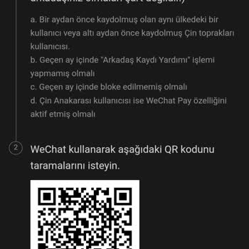WeChat'e Giriş Yapamıyorum, QR Kod Sorunu.
