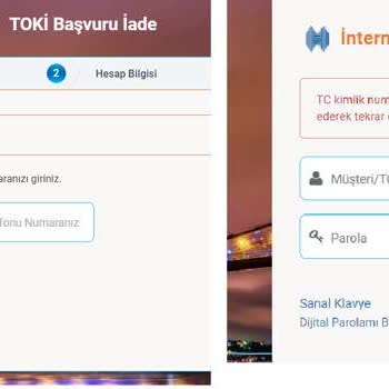 Halkbank TOKİ Başvuru İadesi T. C. Bulunamadı Hatası
