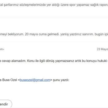 Q Gym & Spa Atakent Qgym Para İadesi