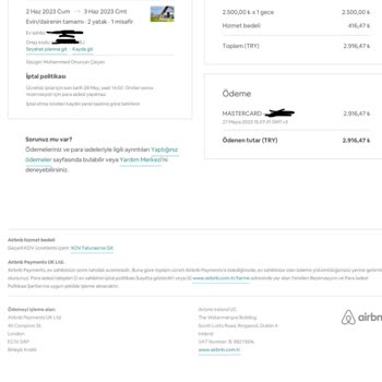 Airbnb Ekstra Çekilen Haksız Ücret