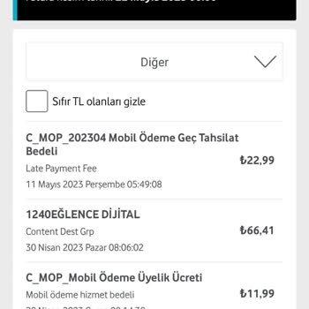 Vodafone Haksız Olarak Başlattığı Servisler