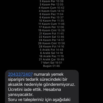 Trendyol Yemek Kesinlikle Tüketiciyi Umursamıyor