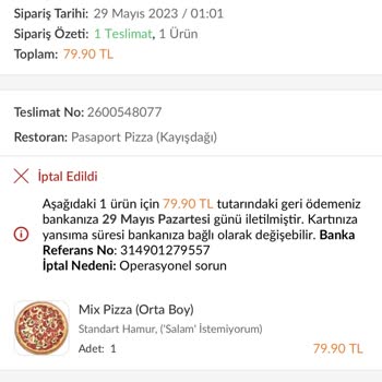 Trendyol Yemek Kesinlikle Tüketiciyi Umursamıyor