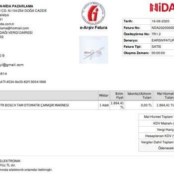 Bosch Harbiden Servis Olarak Boşmuş