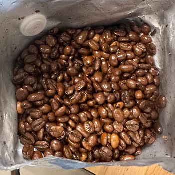 Kahve Dünyası Kahve Çekirdeği Islak Çıktı