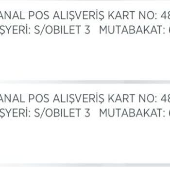 Obilet İki Defa Para Çekimi Yaptı!