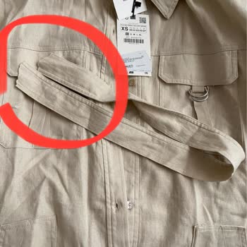 Kemeri Makasla Kesilmiş Tulum (Zara)