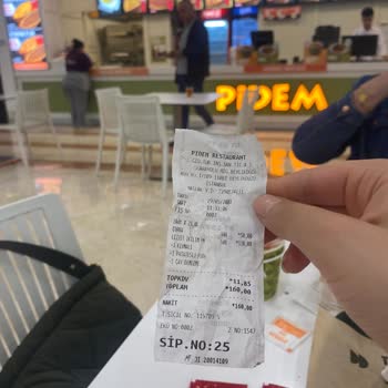 Migros AVM Pidem Restaurant Kötü Muamele