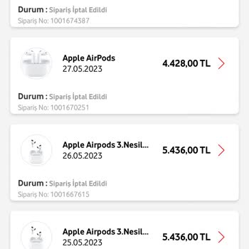 Vodafone Faturaya Ek Cihazın İptali