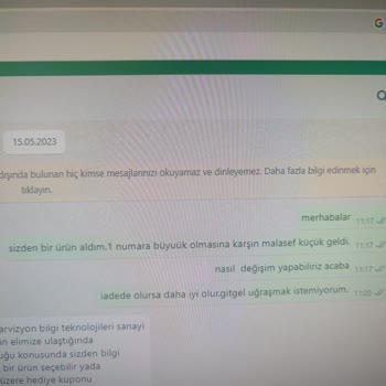 Bgsportive Firması İadelerin Para İadesini Yapmıyor