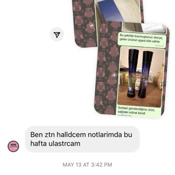 Lorijinalshop Sahte Parfüm Gönderildi