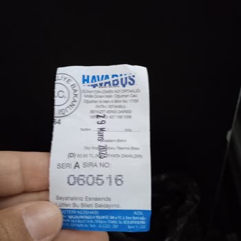 Havabüs Taşımacılığından Şikayetçiyim