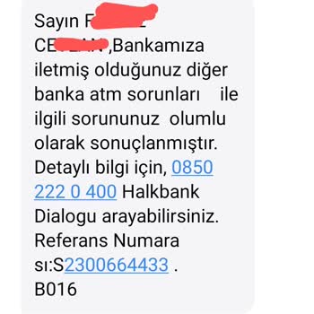 Ortak ATM Olan VakıfBank'ın Eksik Para Vermesi